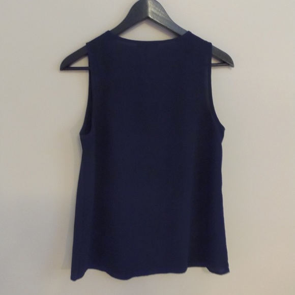 Navy Blue Tank Top - Picture 3 of 4